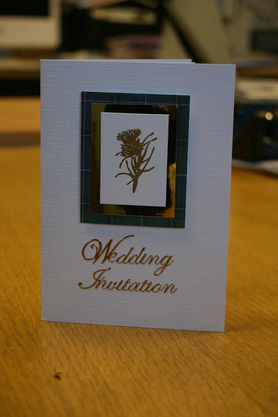Wedding, Invitation, Scottish, Decoration, Card, Design, - Wedding - HD Wallpaper 