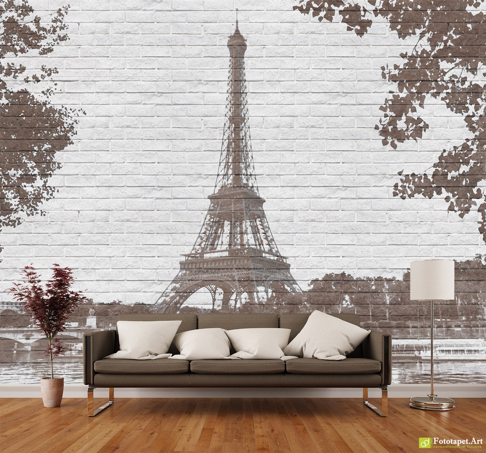Living Cu Fhototapet Paris - HD Wallpaper 