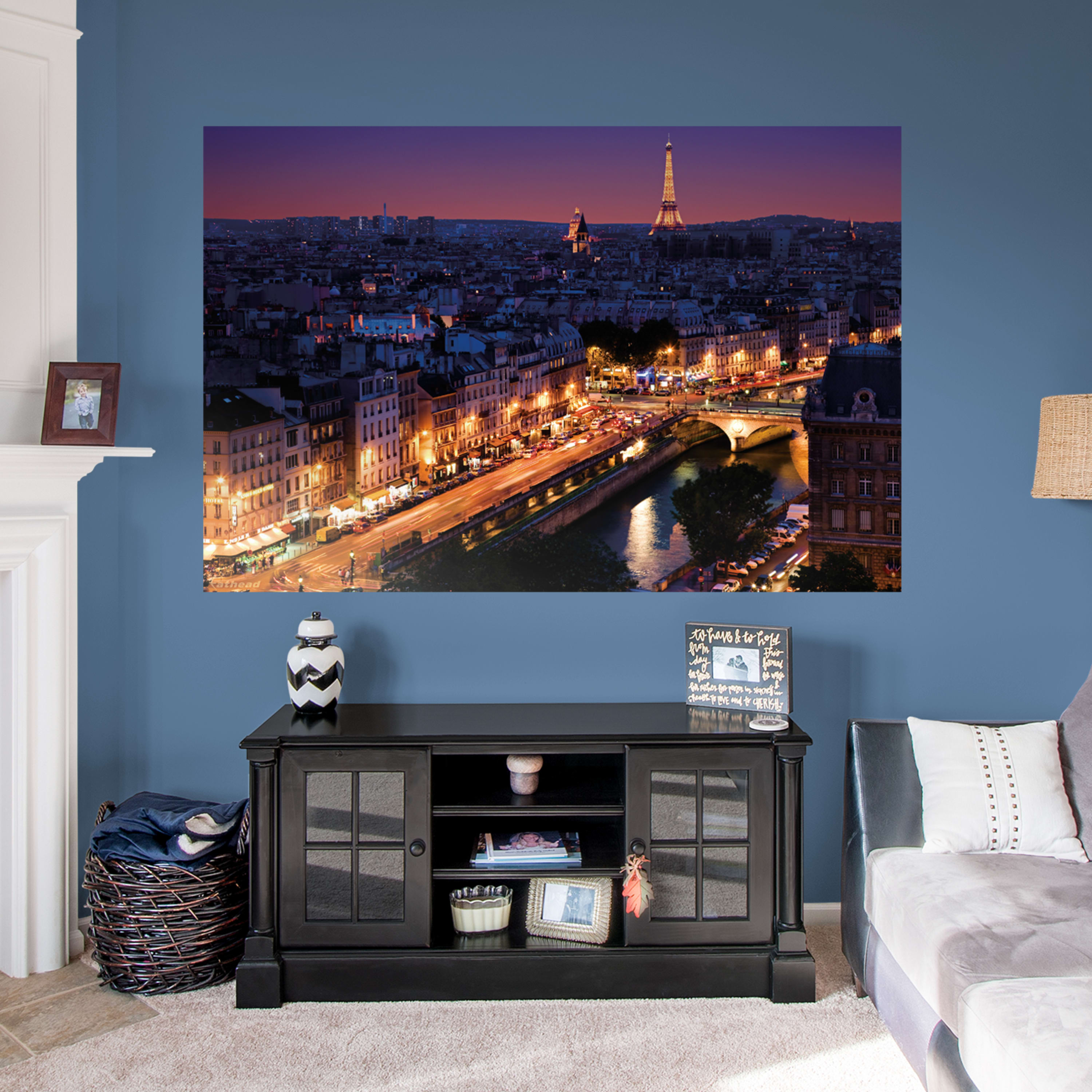 Paris City Night Life - HD Wallpaper 