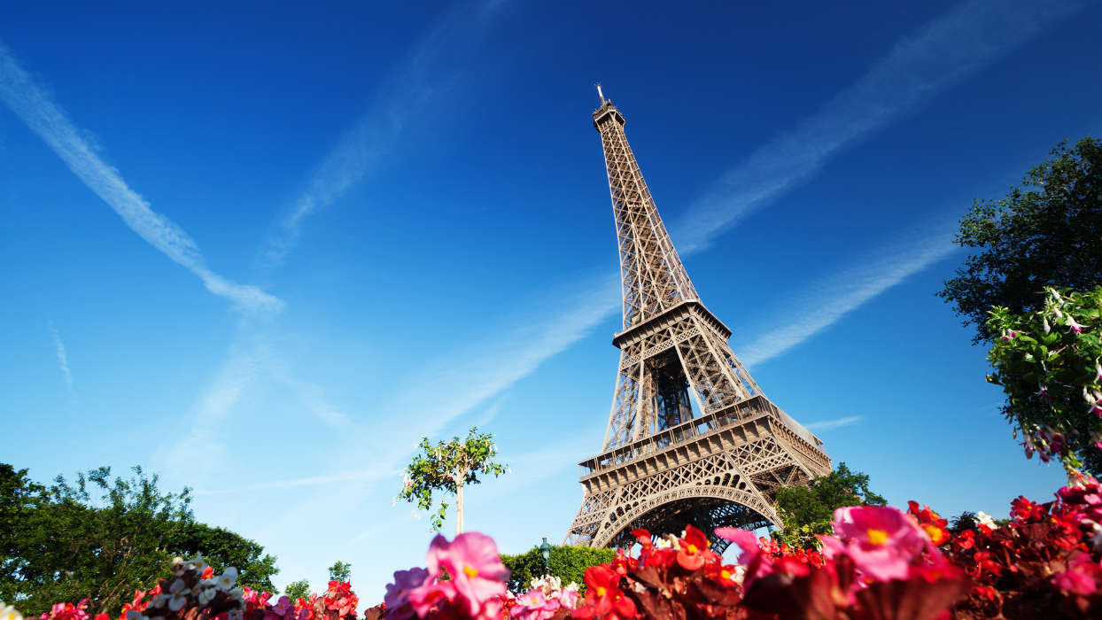 Download Mobile Wallpaper Architecture, Eiffel Tower - Eiffel Tower Backgrounds - HD Wallpaper 