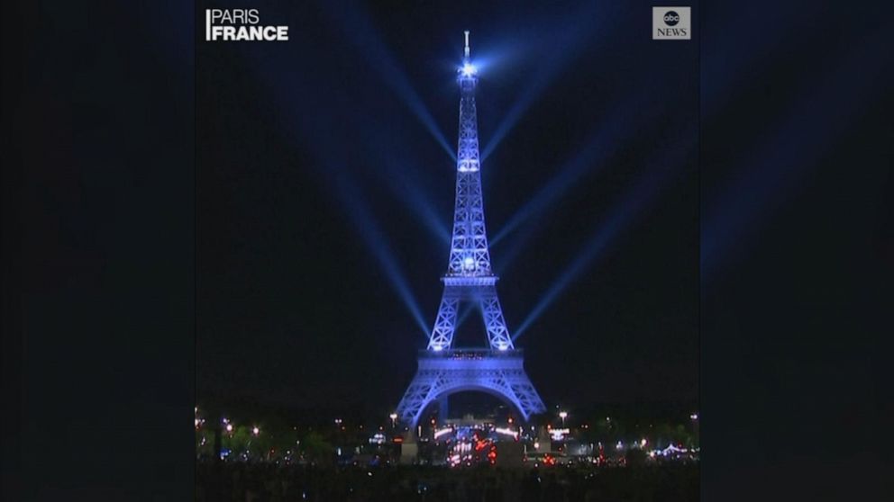Luces Torre Eiffel - HD Wallpaper 