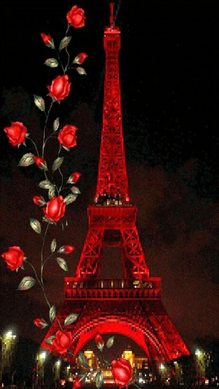 Tour Eiffel Gif - HD Wallpaper 