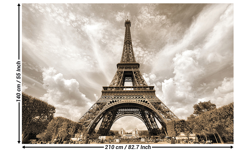 Eiffel Tower Wallpaper For Wall - HD Wallpaper 