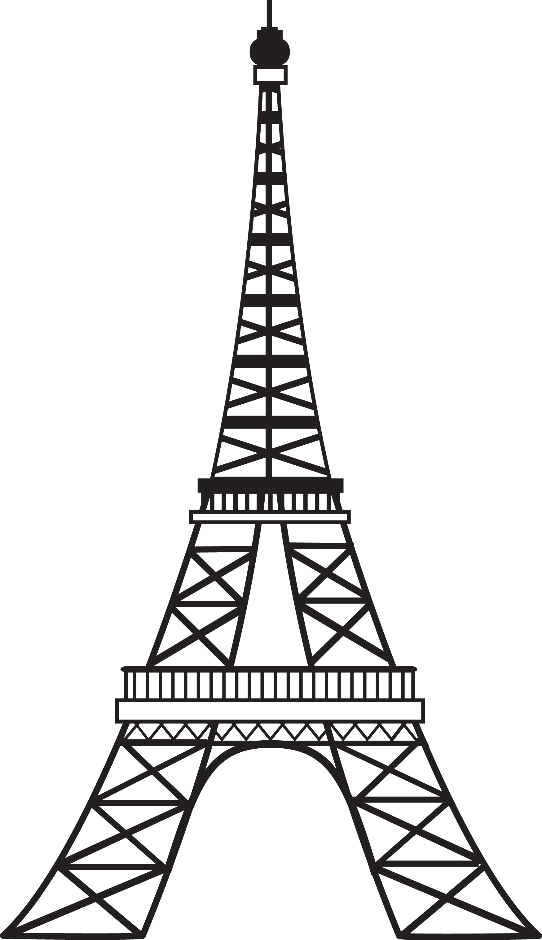 Eiffel Tower Images Clipart Free Clipart Download Free - Eiffel Tower Clipart - HD Wallpaper 