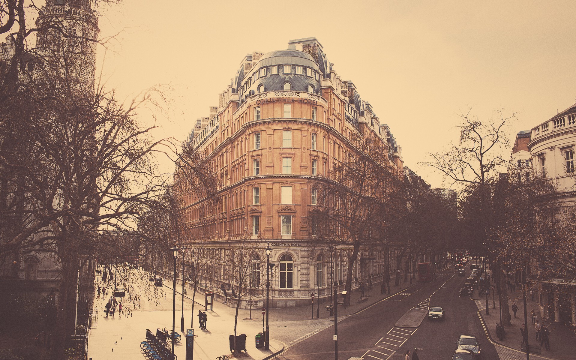 Wallpaper - Paris Houses - HD Wallpaper 