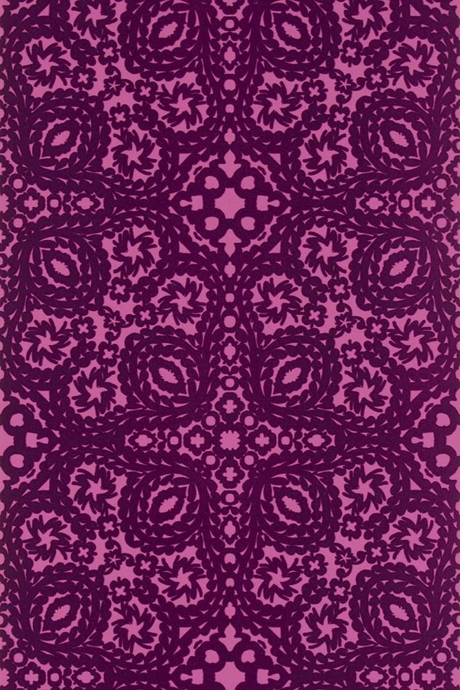 Christian Lacroix Pattern Purple - HD Wallpaper 