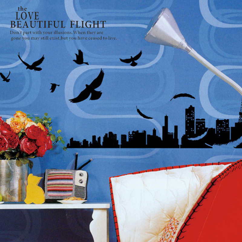 3d Wallpaper Ultra Paris Eiffel Tower Street View Decor - Love Beautiful Flight Vinyl - HD Wallpaper 