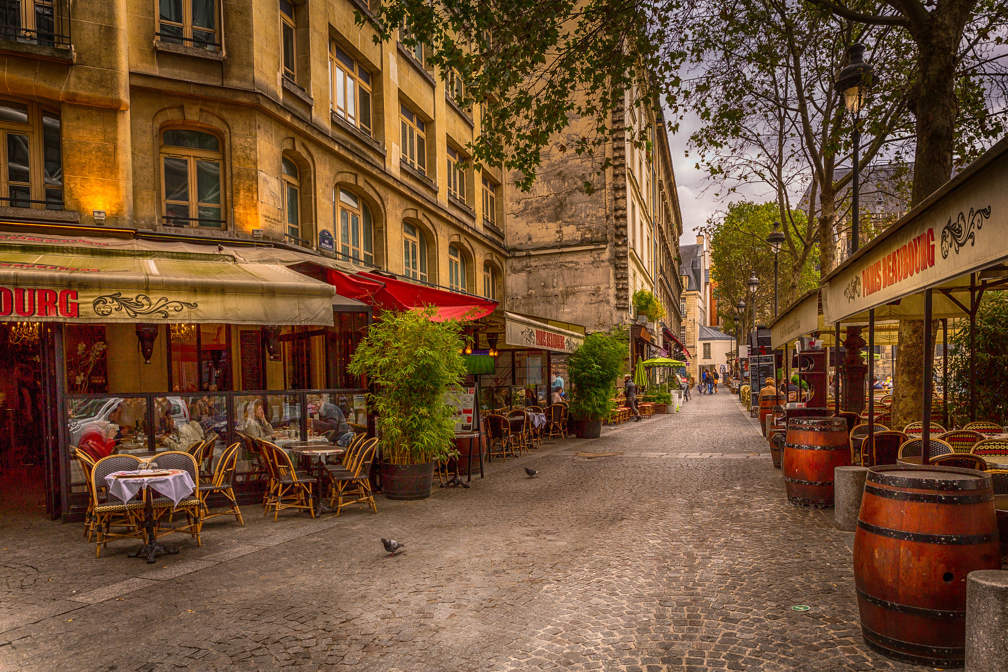 France, The City, Paris, Street, Street, Building, - Alley - HD Wallpaper 