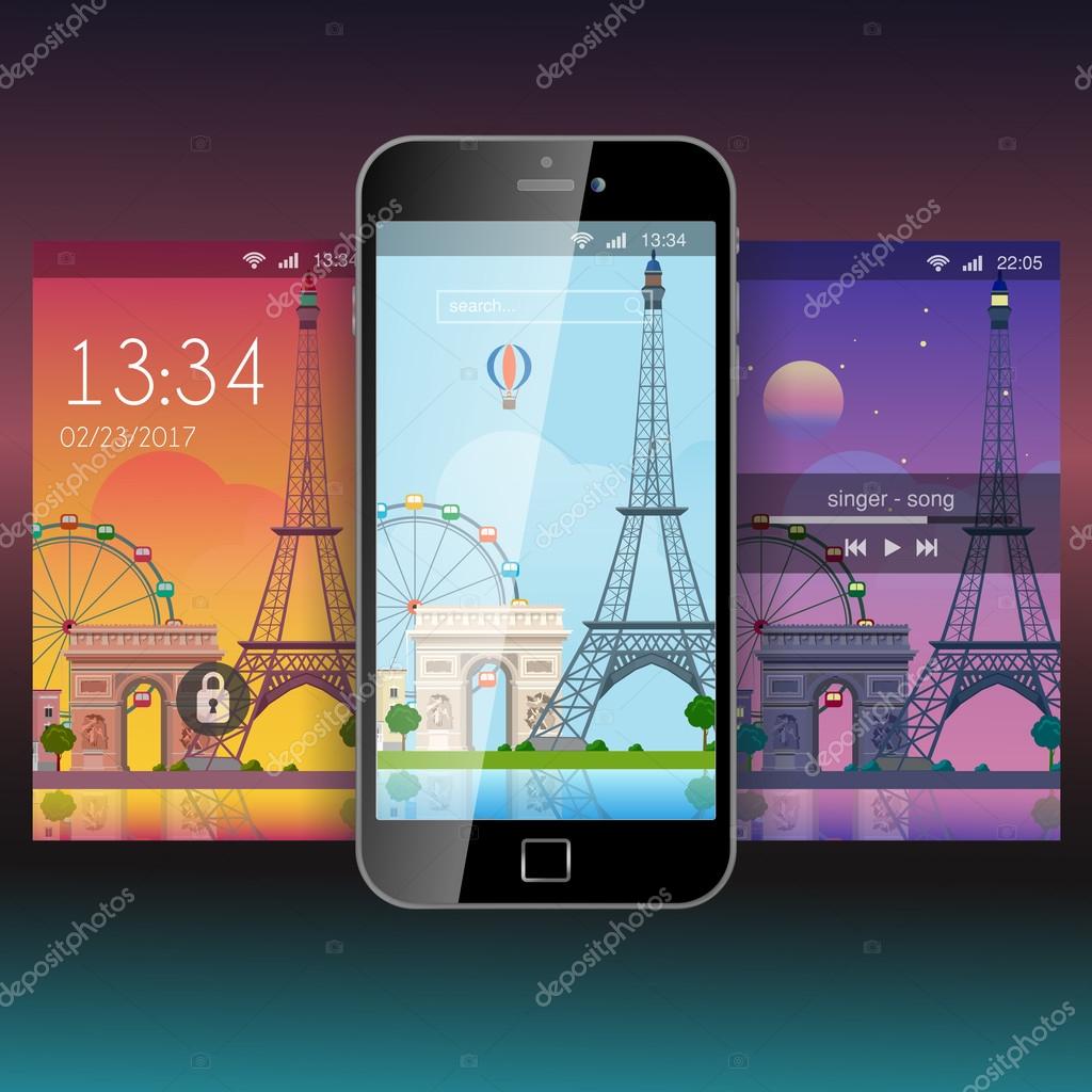 App Mobile Background Mockup - HD Wallpaper 