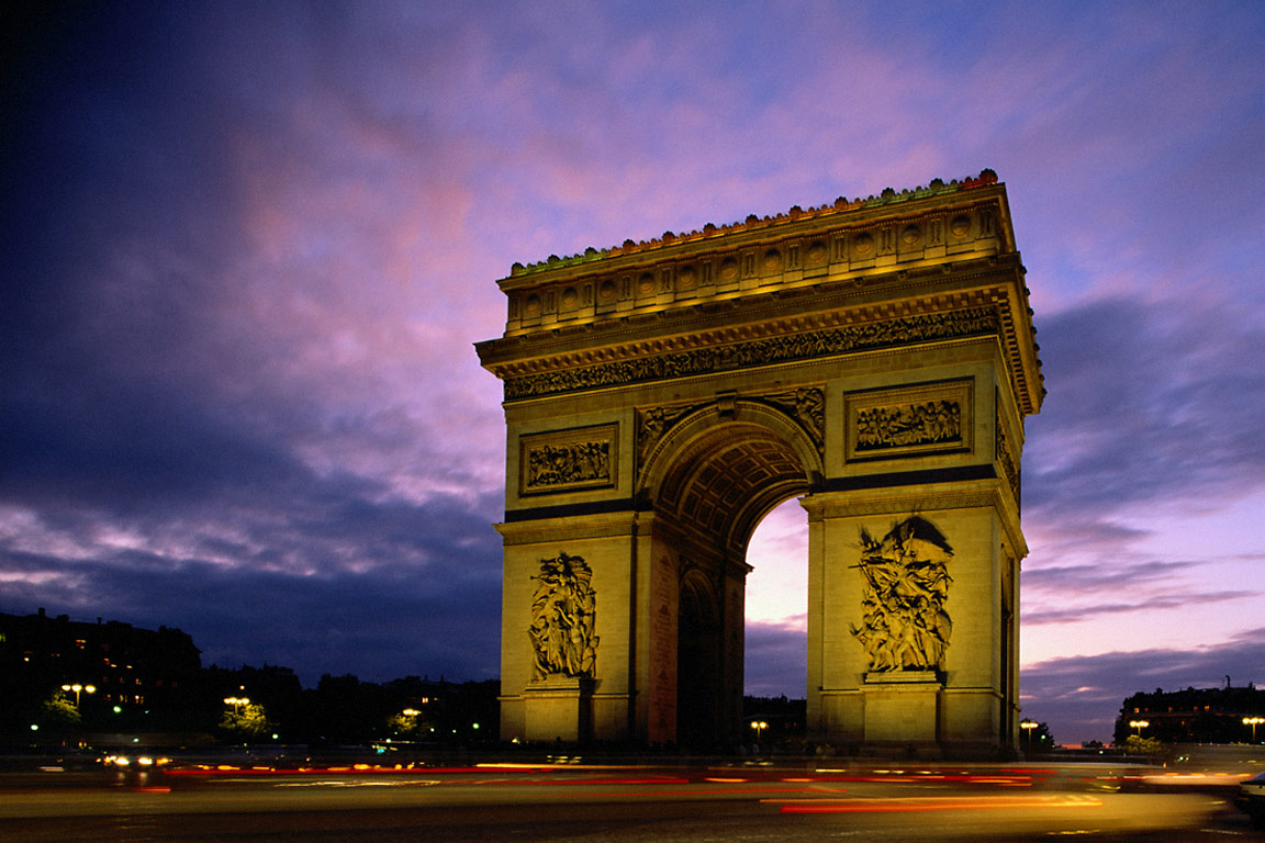Arc De Triomphe - HD Wallpaper 