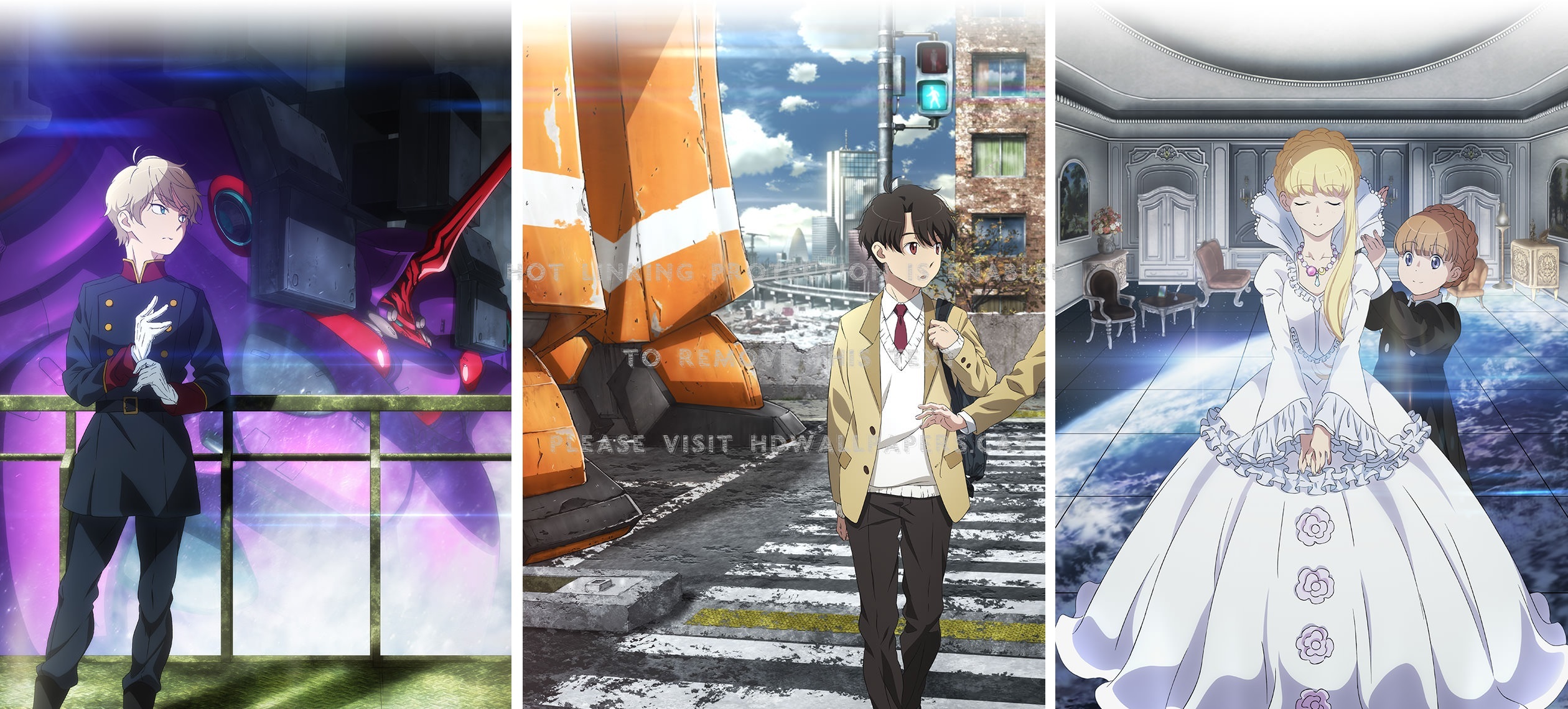 Aldnoah Zero Summer Anime Robot Mecha - Aldnoah Zero - 2520x1140