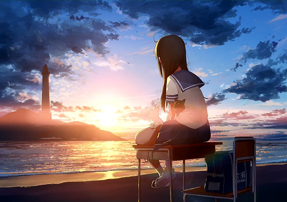 Faded Scenery - HD Wallpaper 