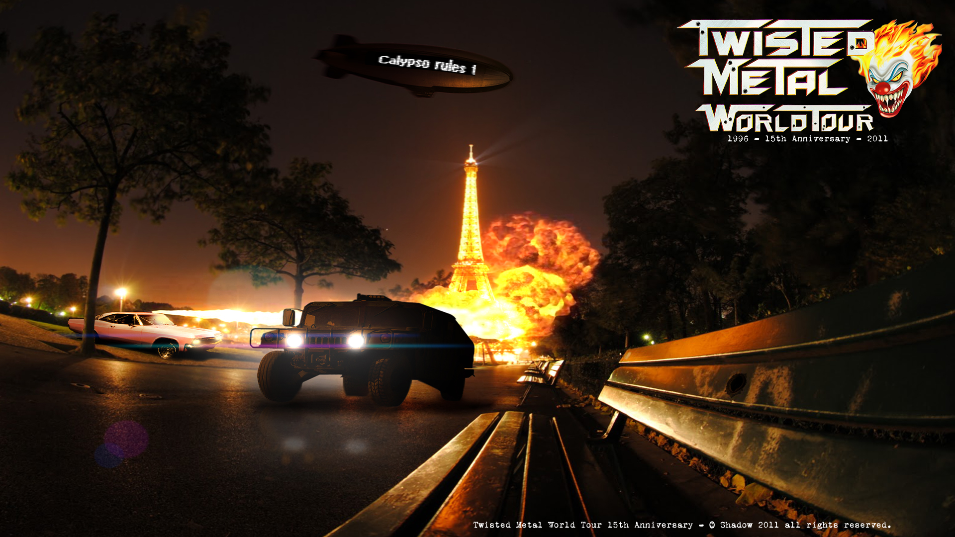 Twisted Metal 2 - HD Wallpaper 