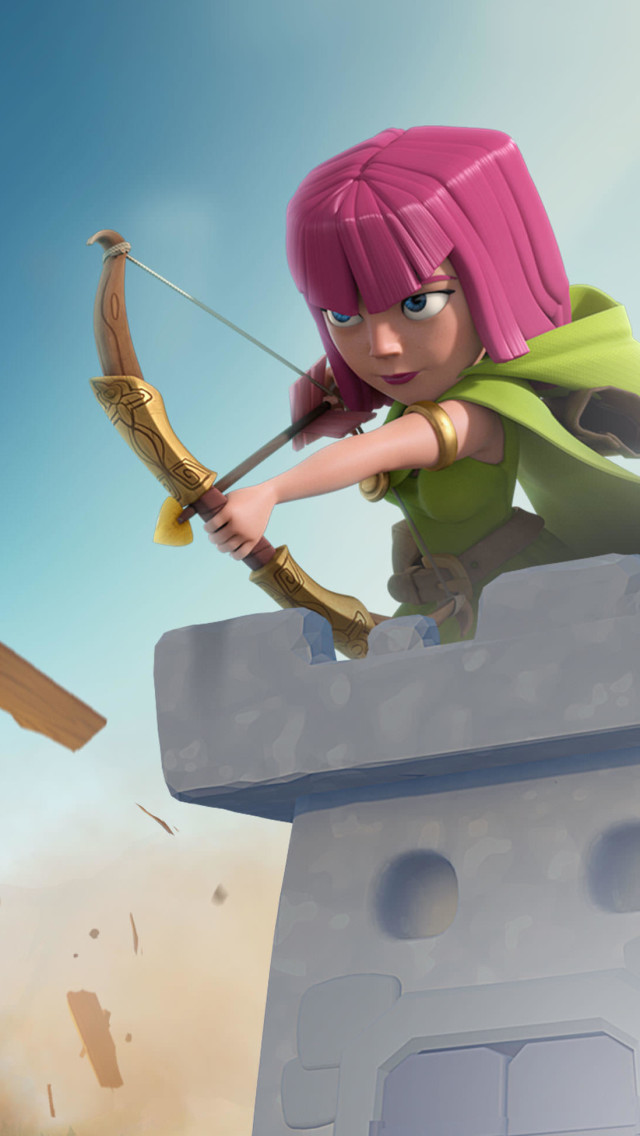 Clash Of Clans Archers Png - HD Wallpaper 