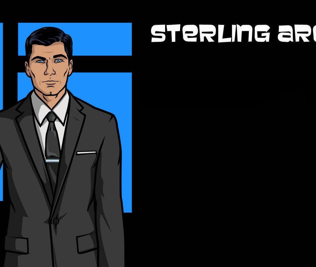 Sterling Archer Tie - HD Wallpaper 