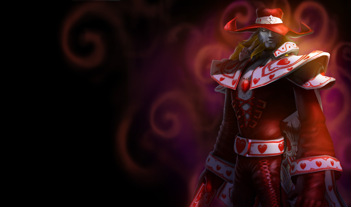 Jack Of Hearts Twisted Fate Skin - Twisted Fate Jack Of Hearts - HD Wallpaper 