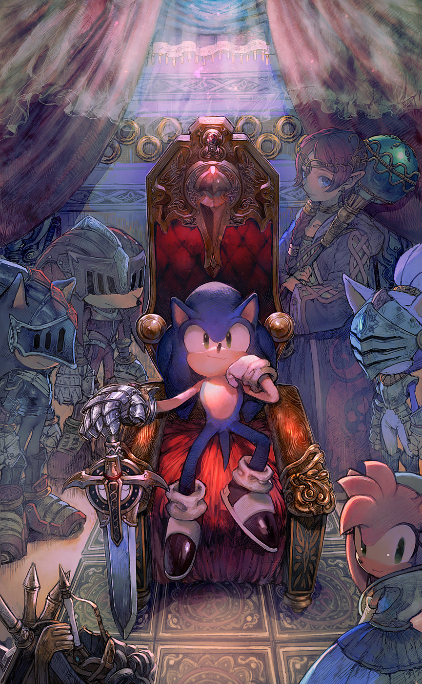 Sonic And The Black Knight Fan Art - HD Wallpaper 