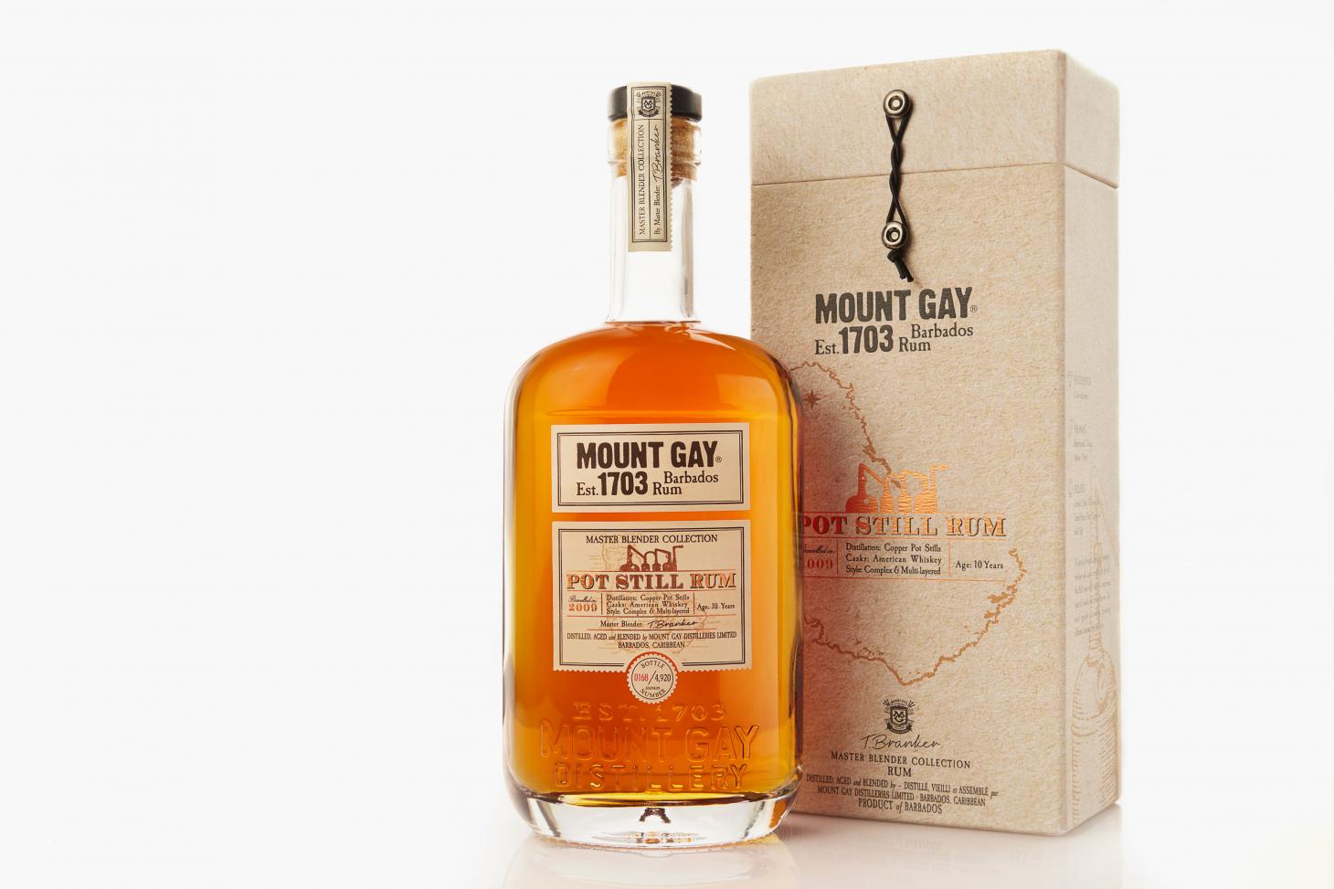 A Bottle Of Mount Gay Pot Rum - Mount Gay Pot Still Rum - HD Wallpaper 