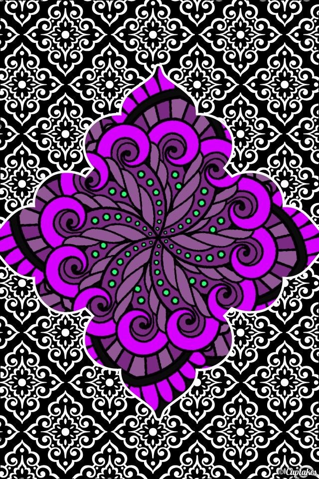 Doodle Iphone Wallpaper - Circle - HD Wallpaper 