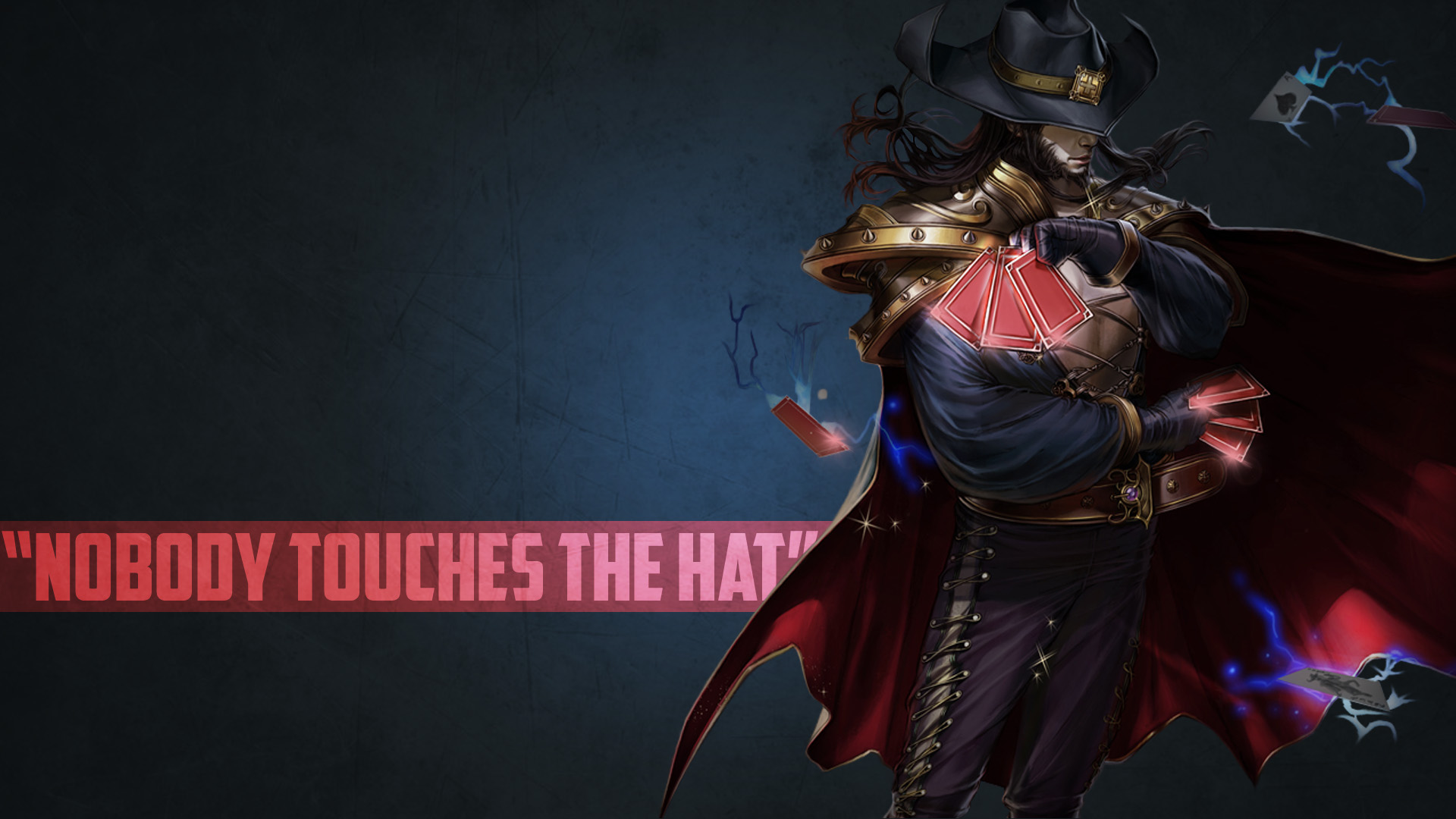 Twisted Fate Wallpaper - Lol Twisted Fate - HD Wallpaper 