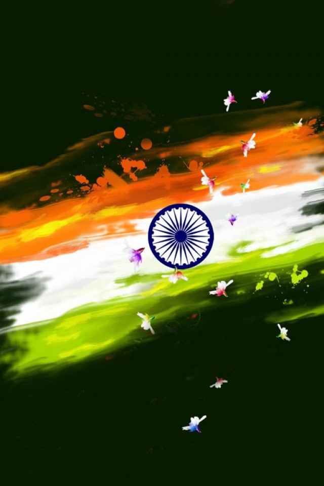 Iphone Wallpaper India Flag - 640x960 Wallpaper 