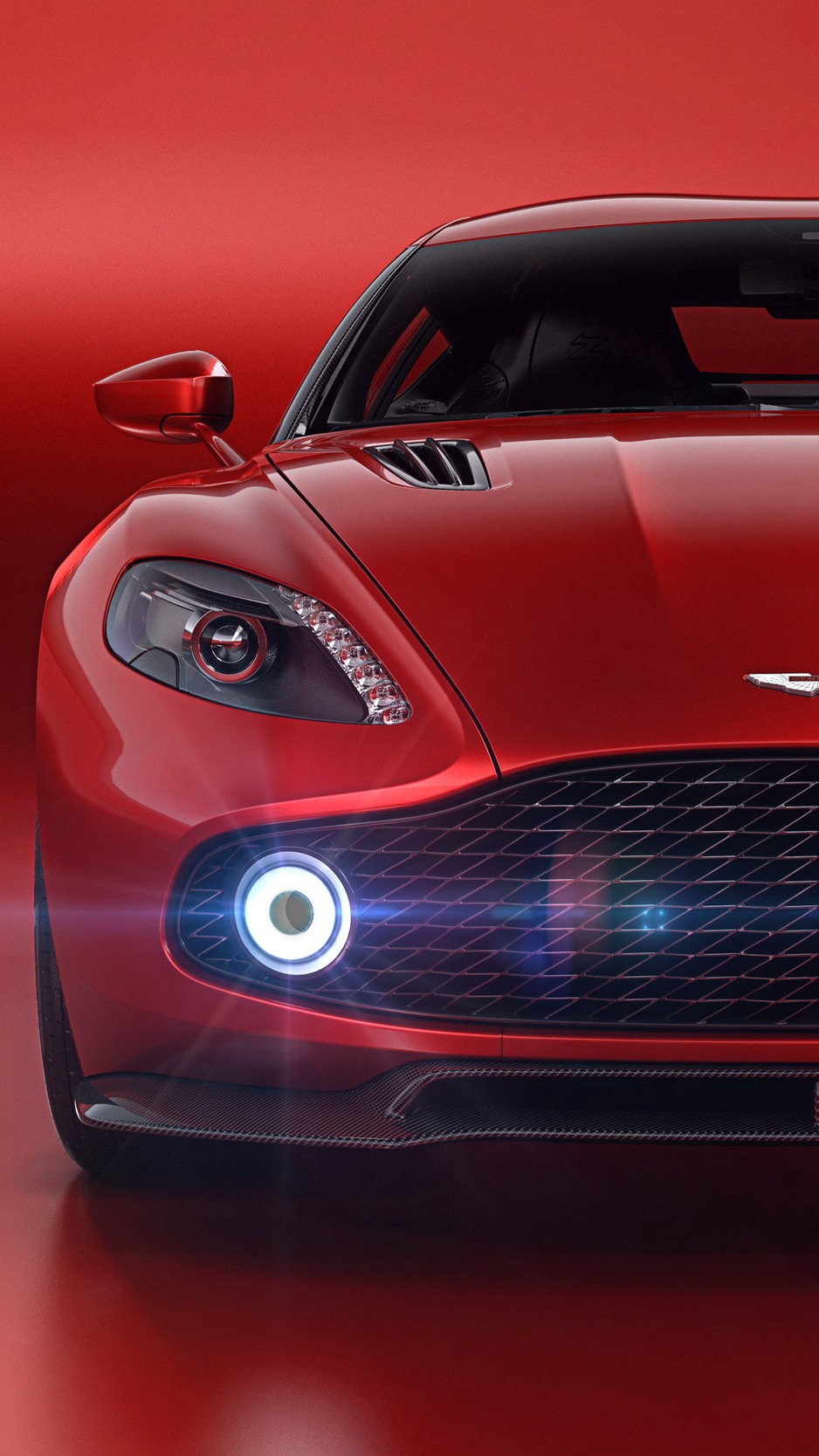 Aston Martin Vanquish Zagato Iphone - HD Wallpaper 