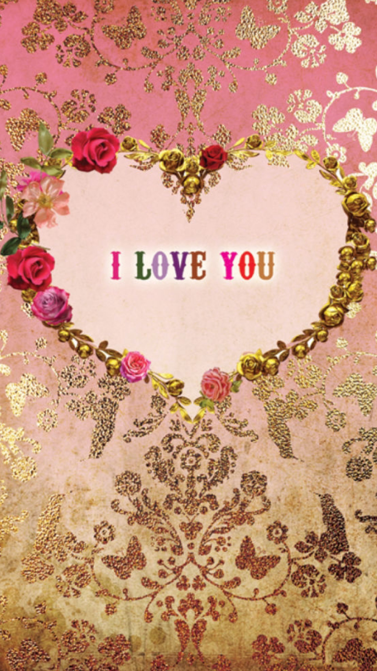 Heart Wallpaper, Love Wallpaper, Phone Wallpapers, - Girly Wallpaper Love - HD Wallpaper 