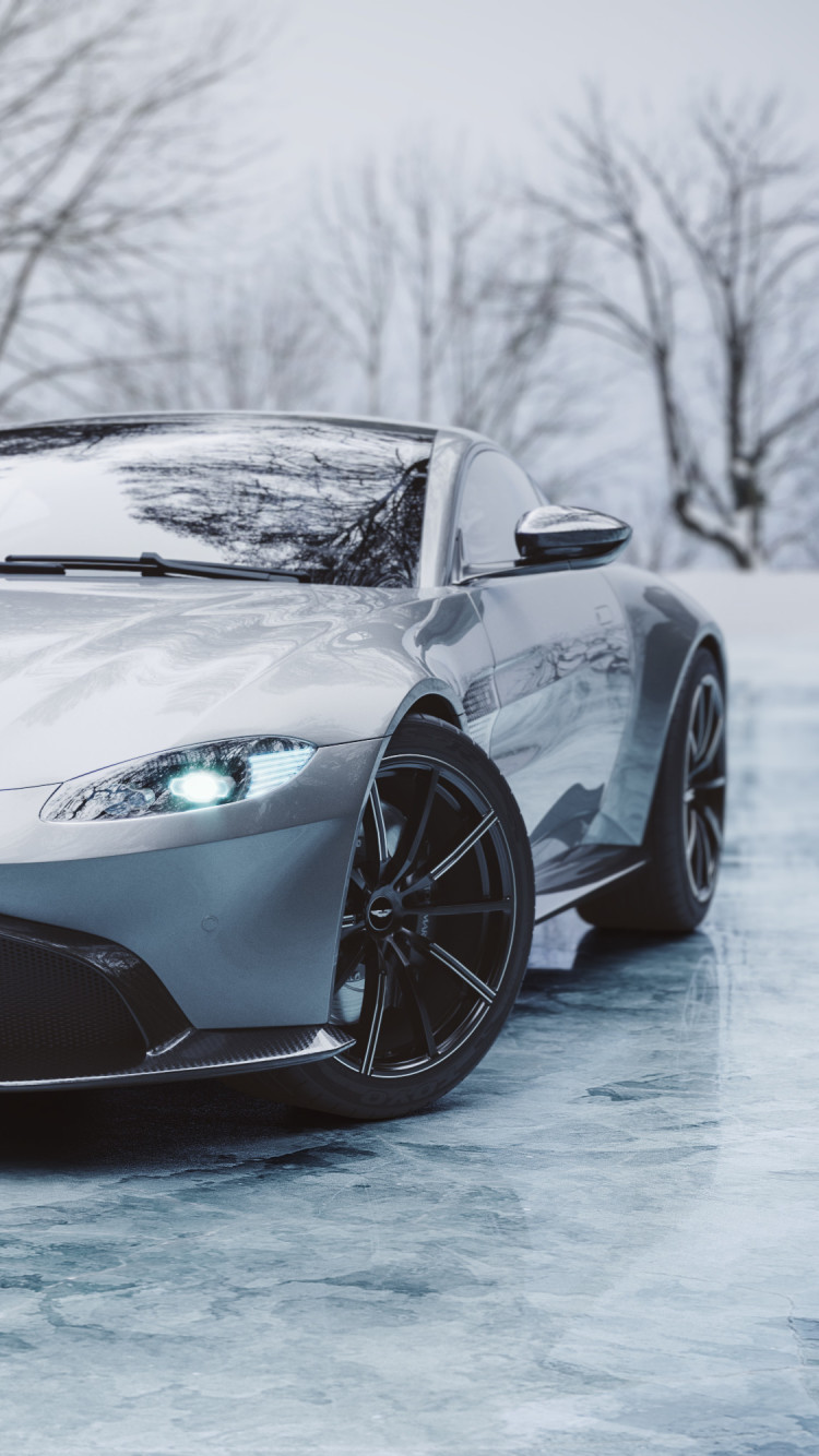 Aston Martin Vantage Iphone - HD Wallpaper 