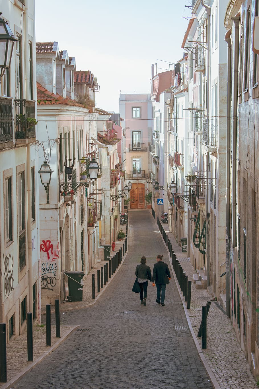 Road, Outlook, Pair, City, Attitude To Life, View, - Alley - HD Wallpaper 