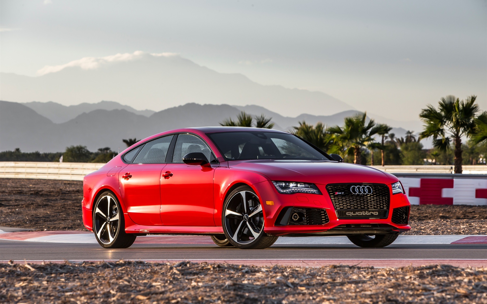 Wallpaper Audi Rs7 Red V8 Car - Audi Rs7 2013 Hd - HD Wallpaper 