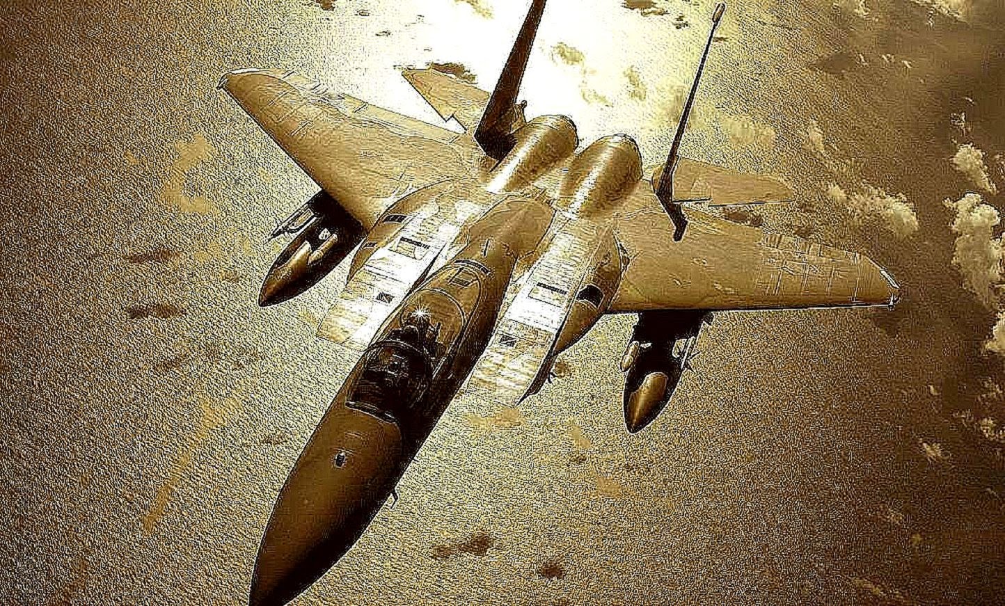 F 15 Eagle Aircraft Military Sepia High Quality And - F 15 Eagle - HD Wallpaper 