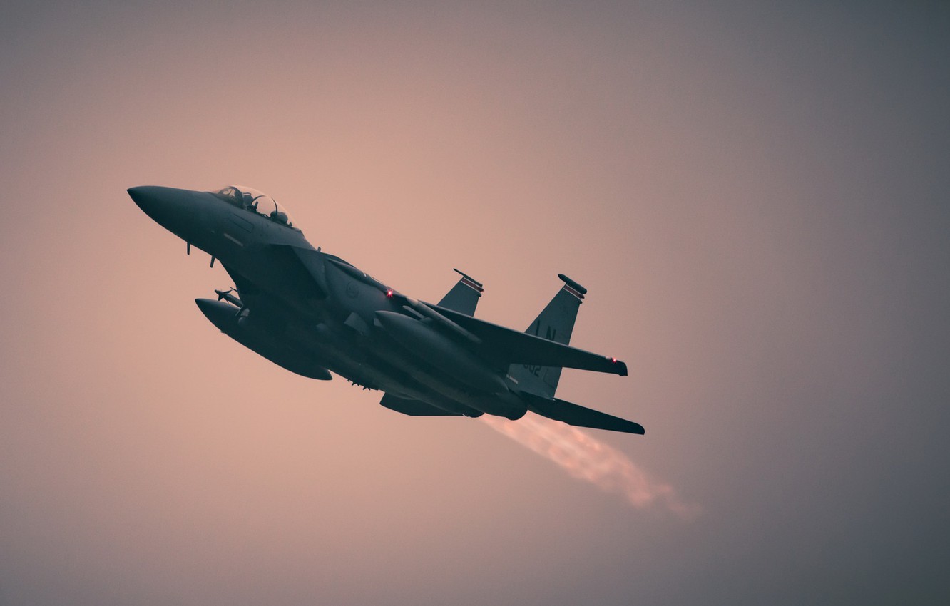 Photo Wallpaper Weapons, F15, Eagle - Mcdonnell Douglas F-15 Eagle - HD Wallpaper 