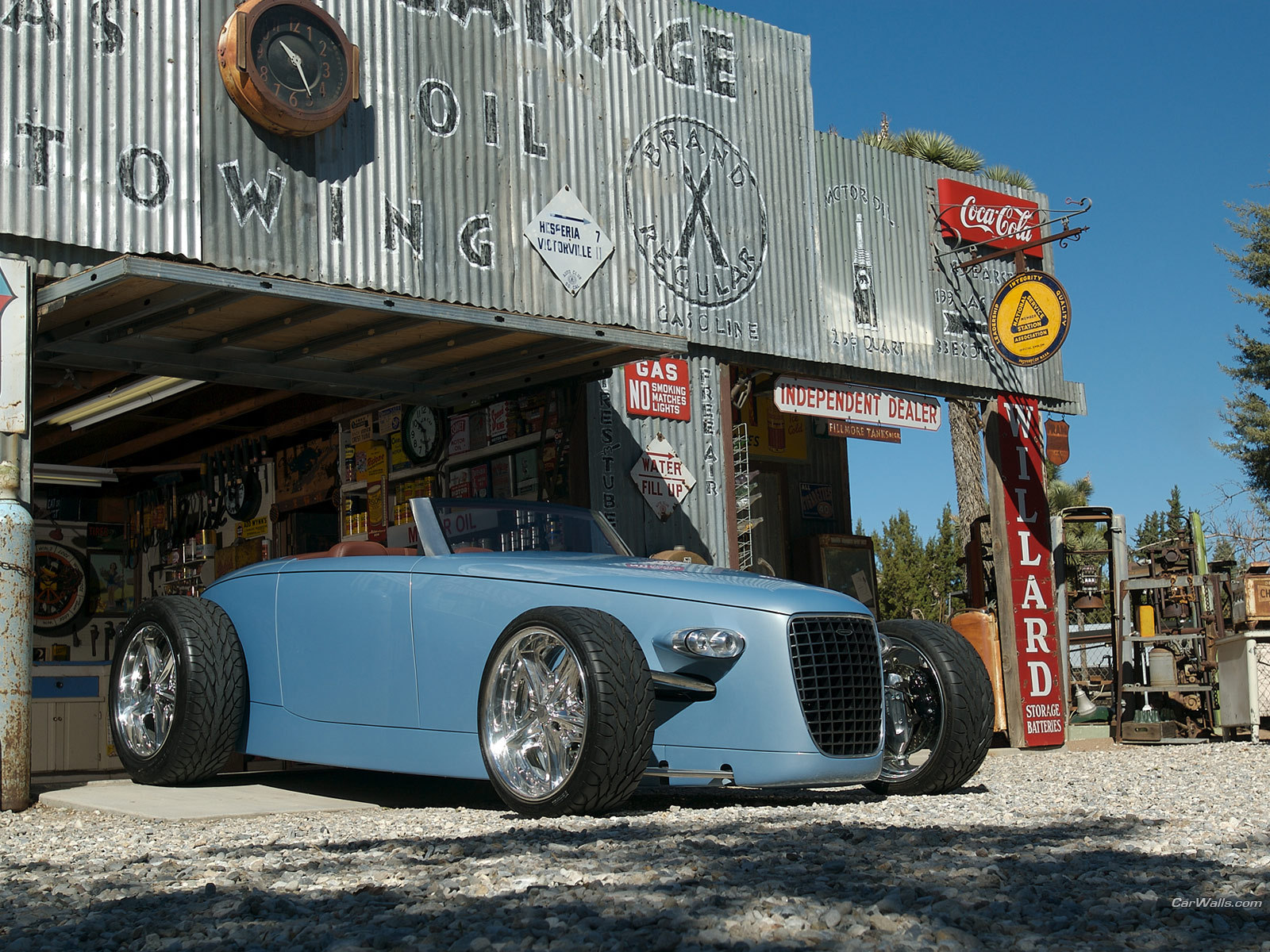 Caresto V8 Speedster - C10 Hot Rod - HD Wallpaper 