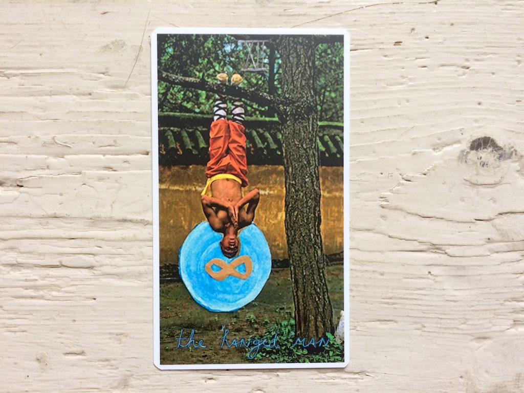 Tarot Card Art Hanged Man - HD Wallpaper 