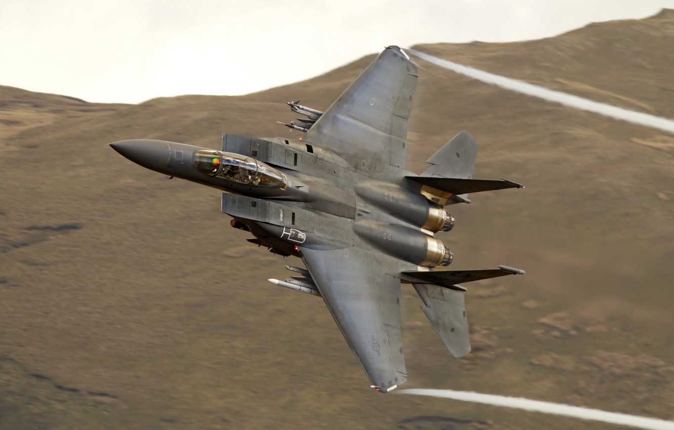 Photo Wallpaper Weapons, The Plane, F15 - F 15 Strike Eagle Hd - HD Wallpaper 