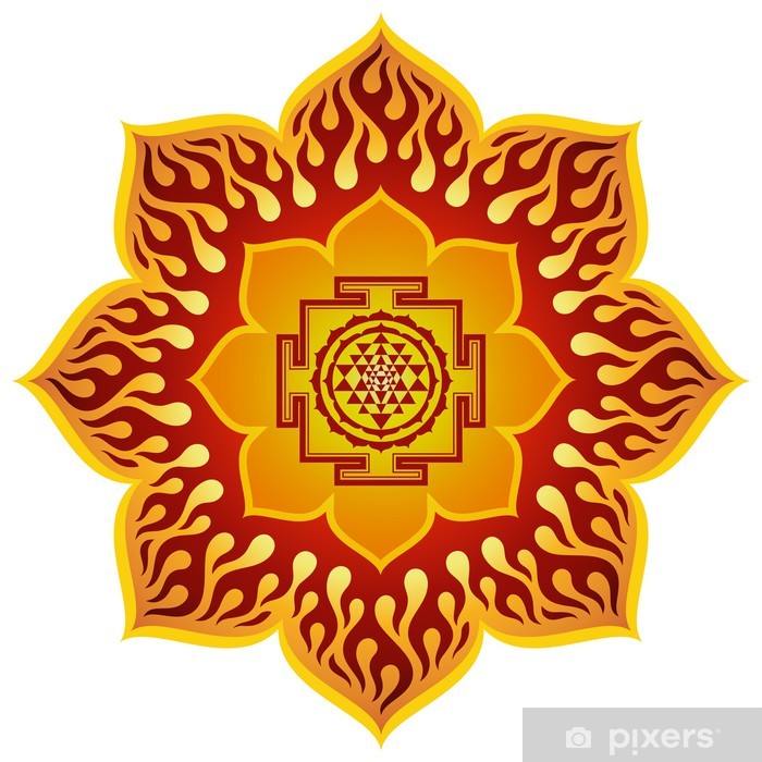 Sri Yantra Logo - HD Wallpaper 