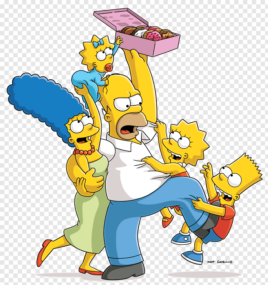 The Simpsons, Homer Simpson Lisa Simpson Bart Simpson - Los Simpson Imagen Png - HD Wallpaper 