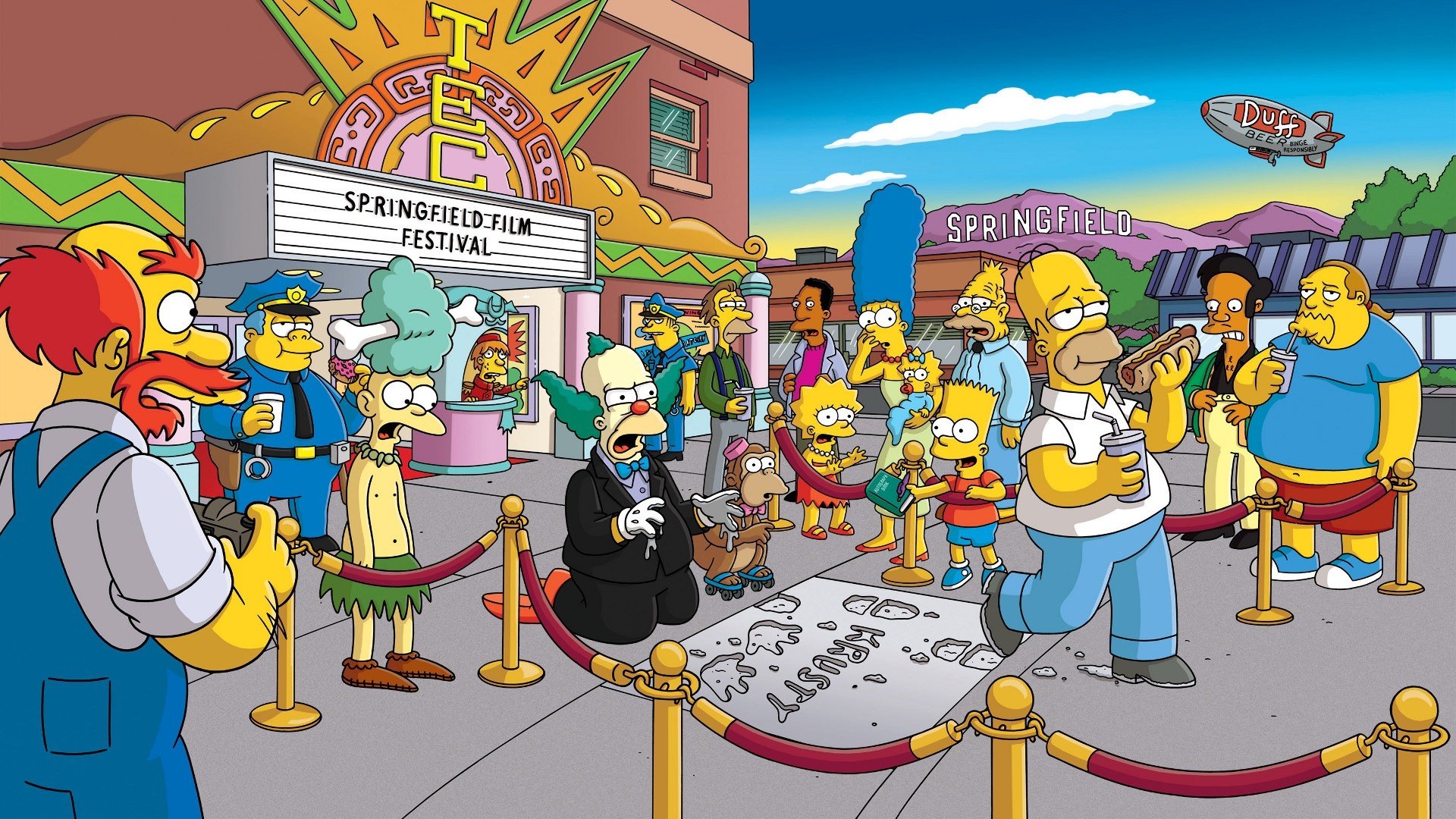 Simpsons Wallpaper 1920 - HD Wallpaper 