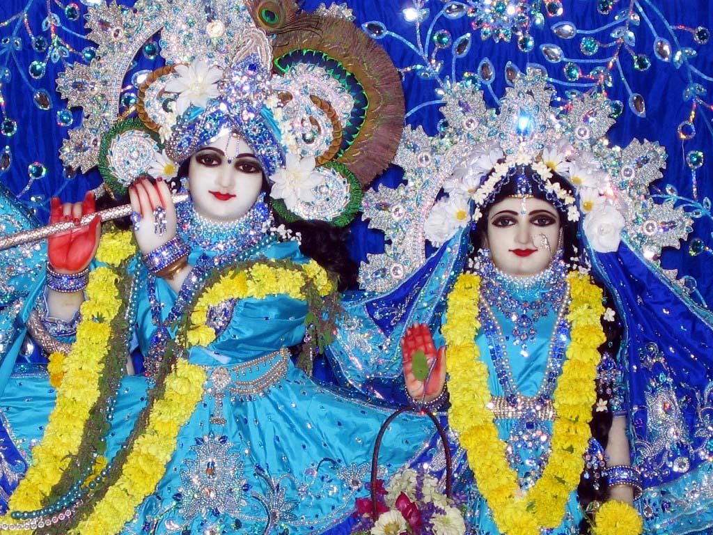 Iskcon Temple Radha Krishna - HD Wallpaper 