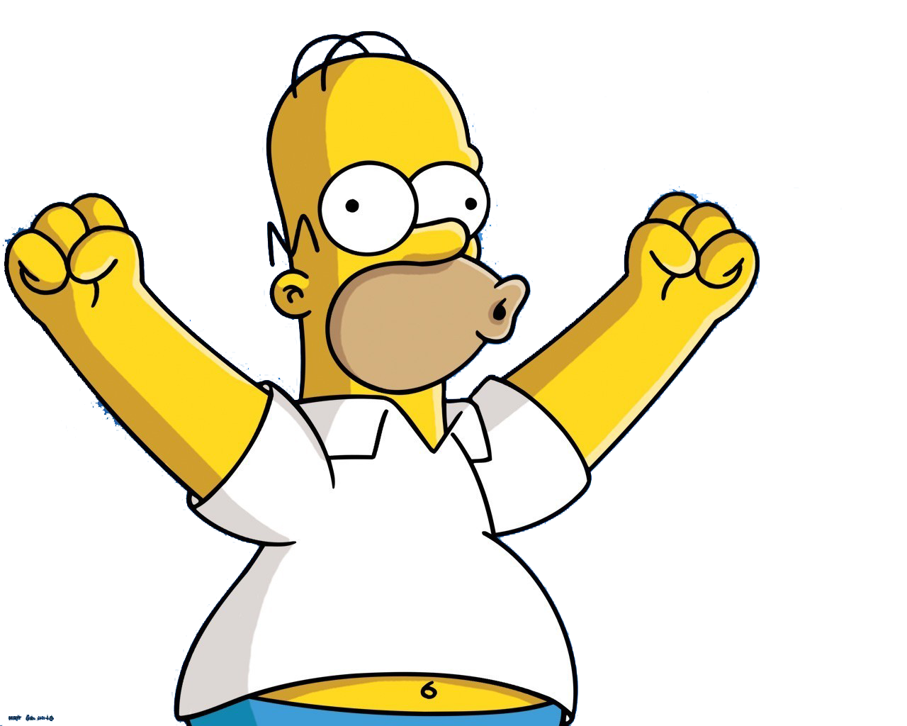 Simpsons Images Free Download - Homer Simpson Png - HD Wallpaper 