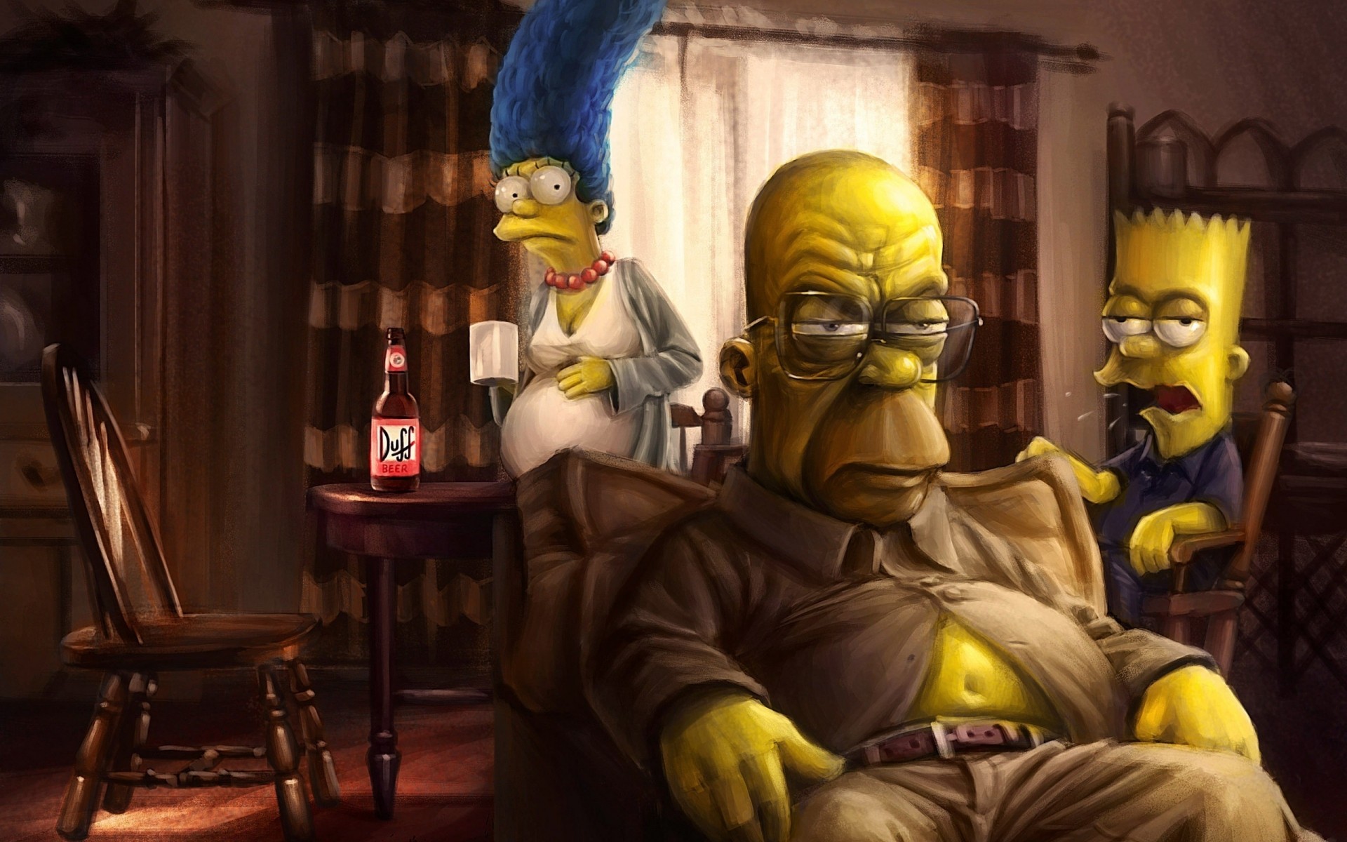 Breaking Bad Les Simpson - HD Wallpaper 