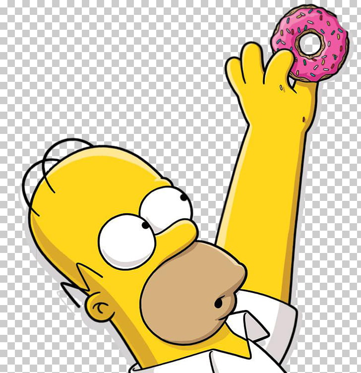 Homer Simpson Donut Png - HD Wallpaper 