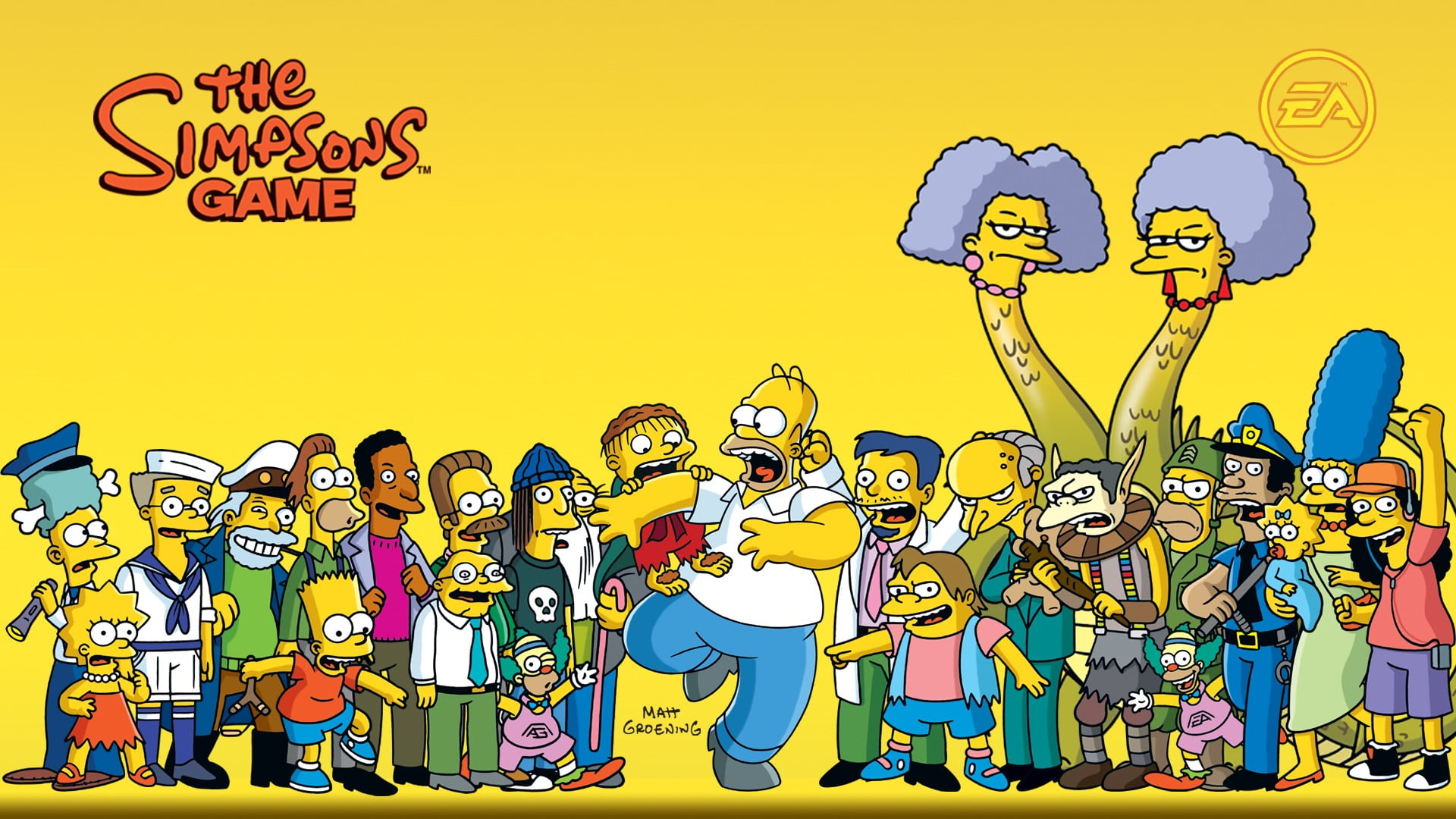 Simpsons Wallpaper Hd - HD Wallpaper 