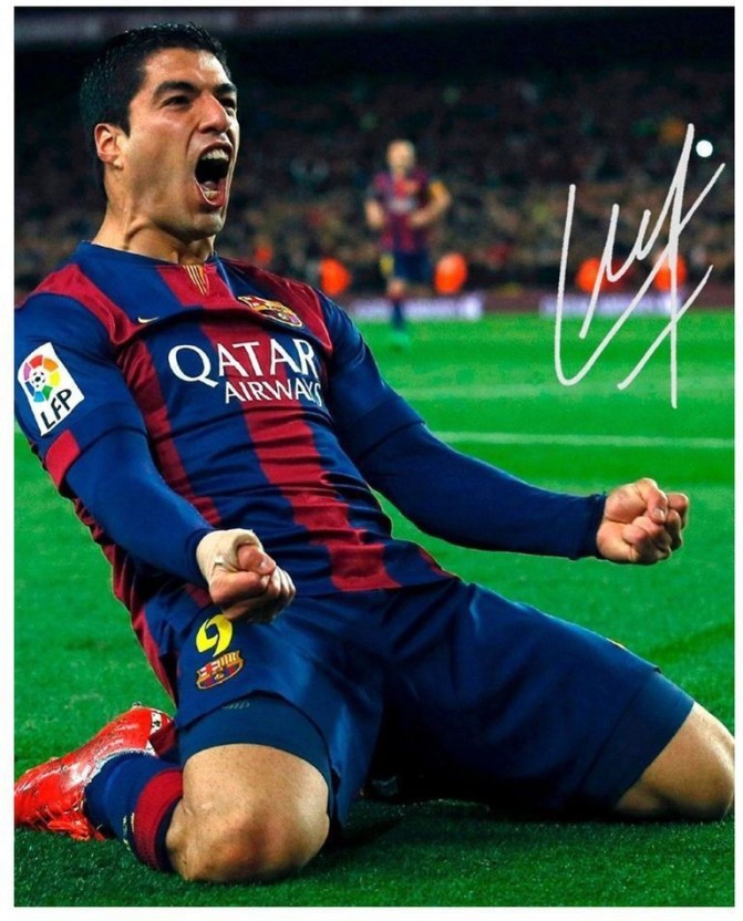 Fc Barcelona Luis Suarez - HD Wallpaper 