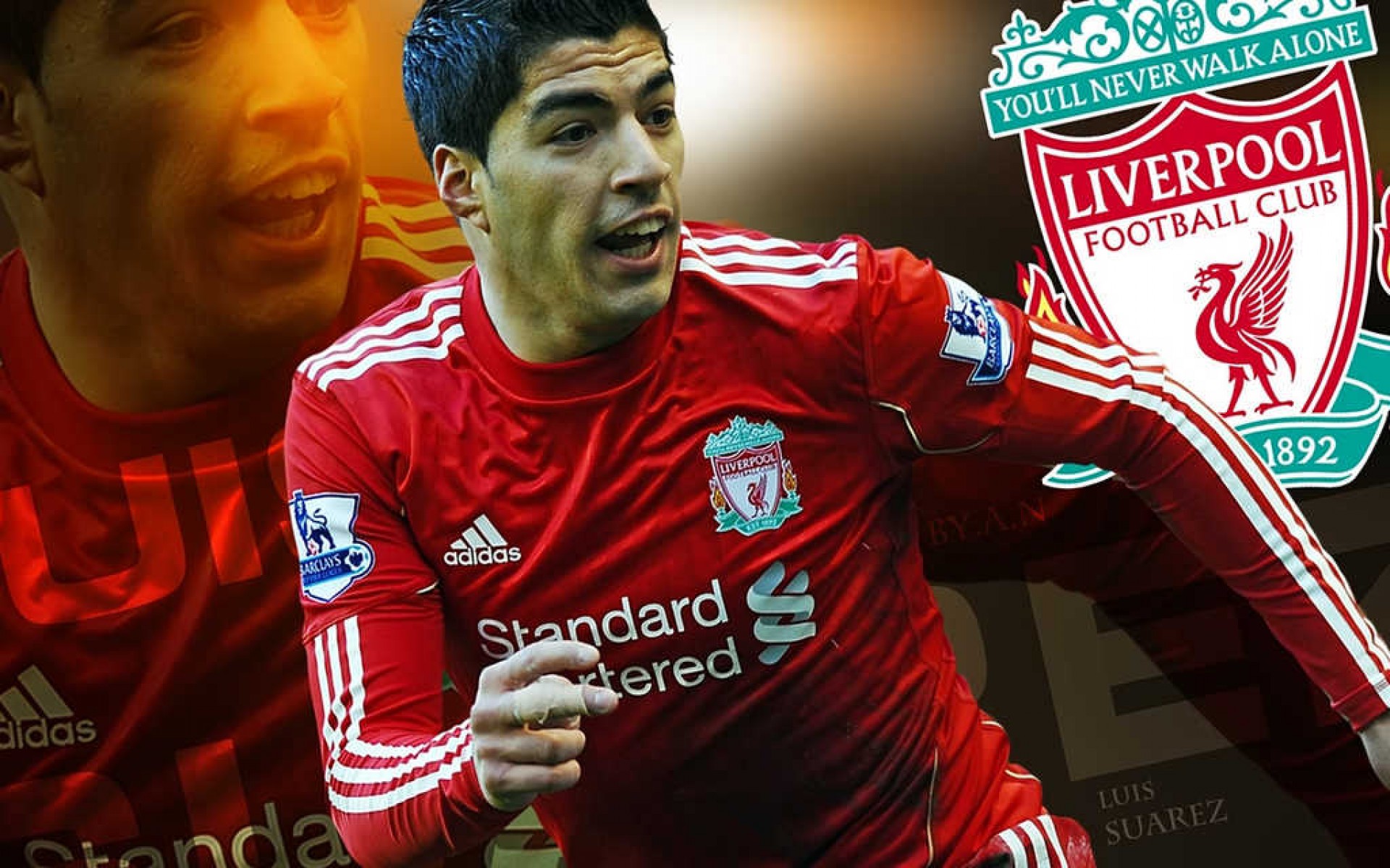 Luis Suarez Liverpool 2011 2012 - HD Wallpaper 