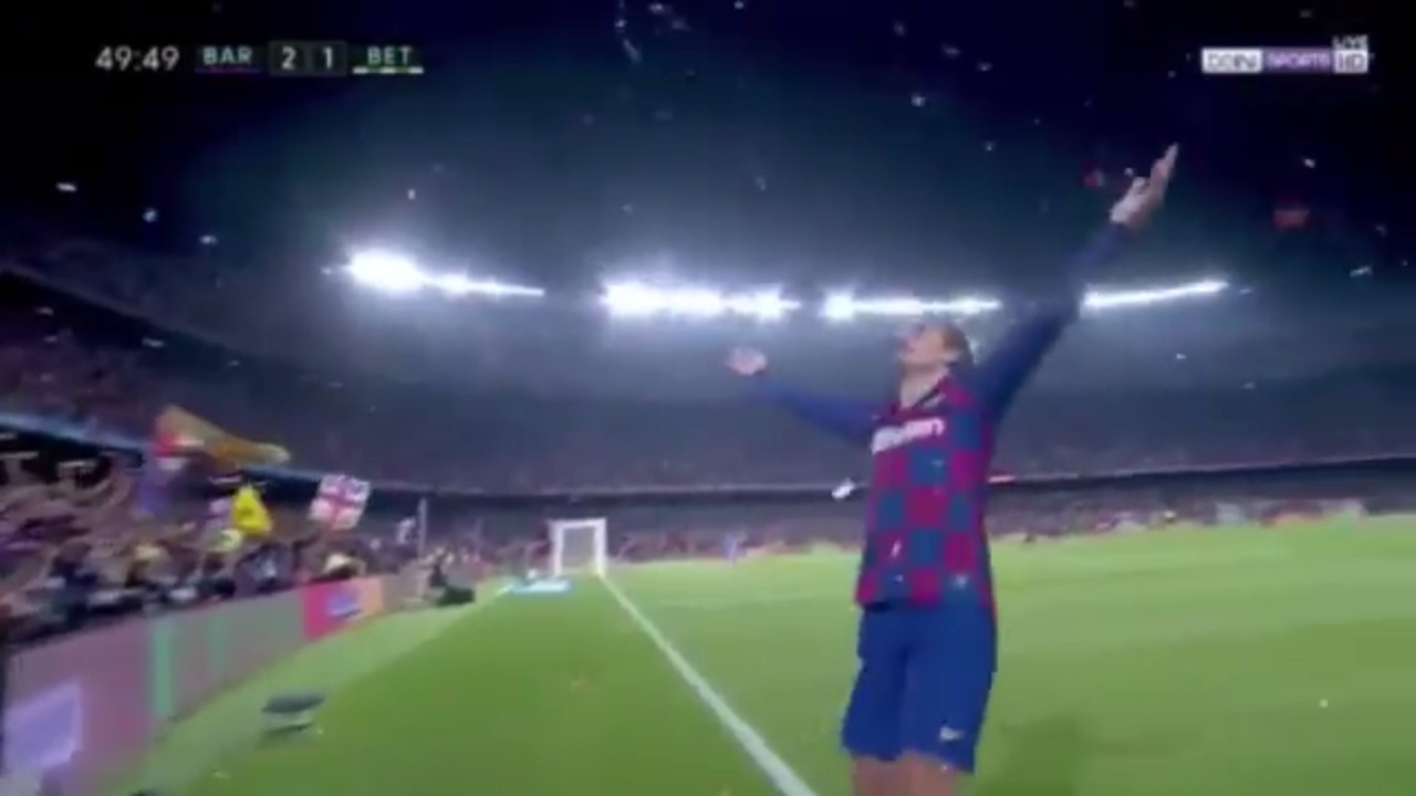 Griezmann Barcelona Vs Betis - HD Wallpaper 