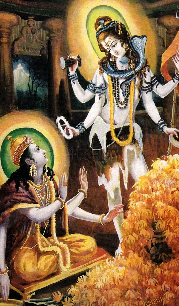 Hindu God Shiva God Vishnu Painting India - HD Wallpaper 