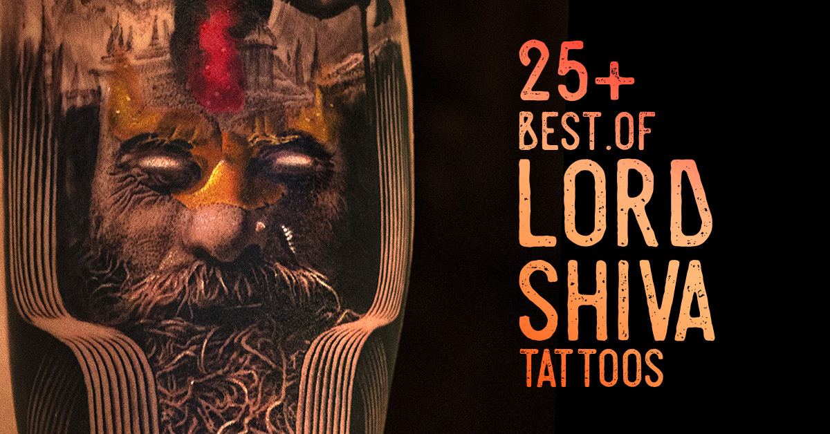 Top 10 Lord Shiva Tattoo - HD Wallpaper 