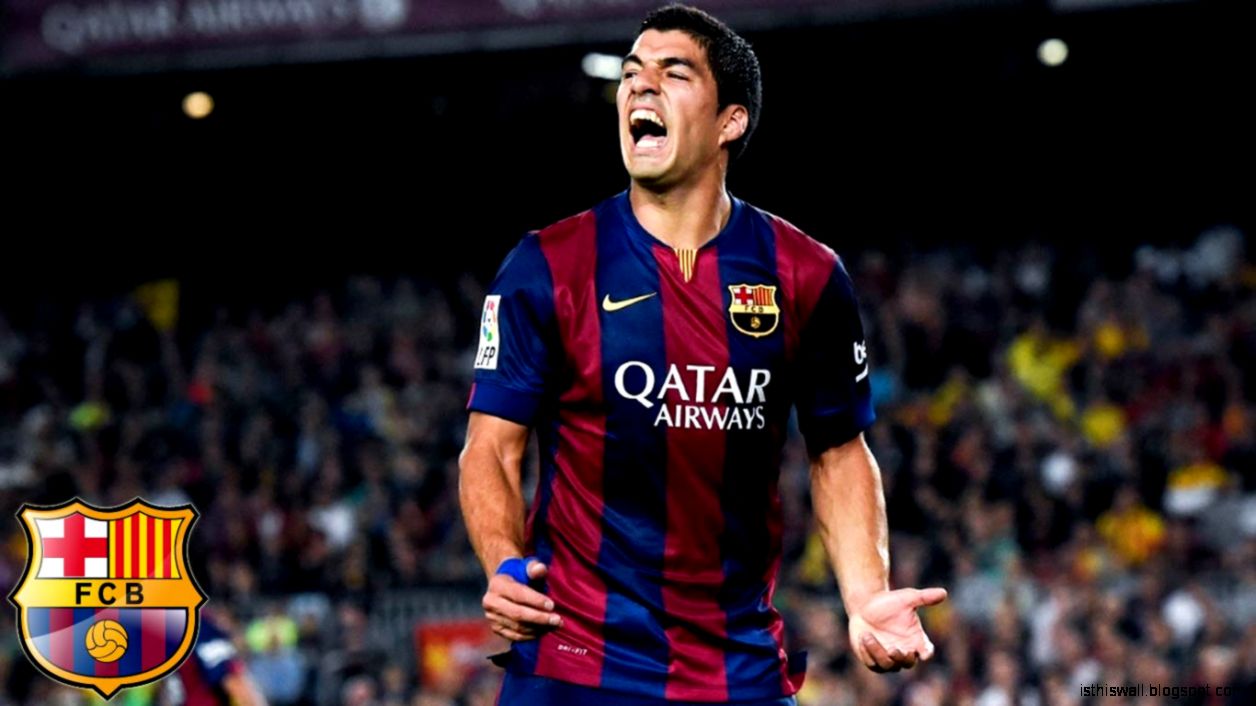 Luis Suarez 2015 Fc Barcelona Wallpaper Hd 1080p For - Luis Suarez Fans Barcelona - HD Wallpaper 