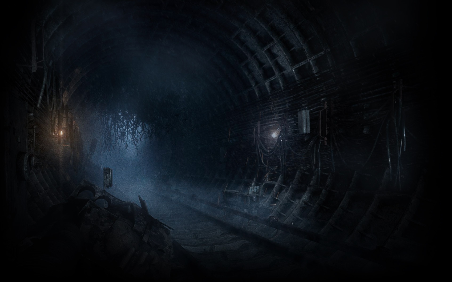 Metro Last Light Redux Tunnel - HD Wallpaper 